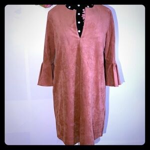 🌸- Bcbgmaxazria Ultra Suede Dress